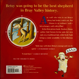 Betsy Who Cried Wolf Back Cover