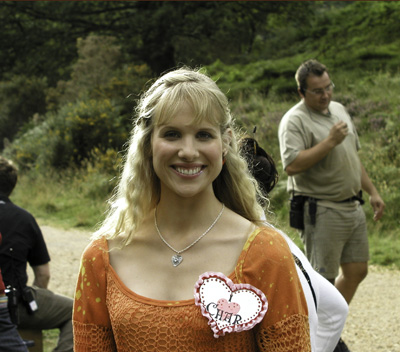 Lucy Punch plays Hattie in the movie of Gail Carson Levine's novel Ella Enchanted